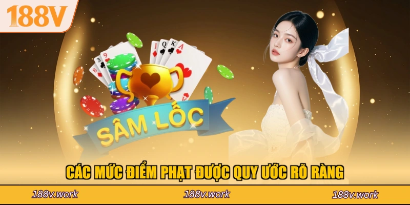 Các mức điểm phạt được quy ước rõ ràng